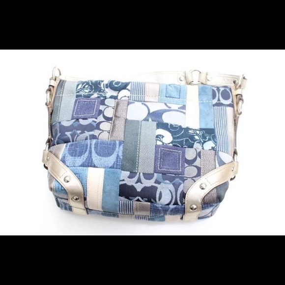 Coach Bags Bn Coach Denim Patchwork Purse Carly Poshmark